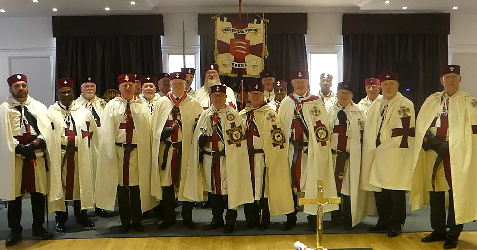The Provincial Prior & Sub Prior with the Essex Bodyguard