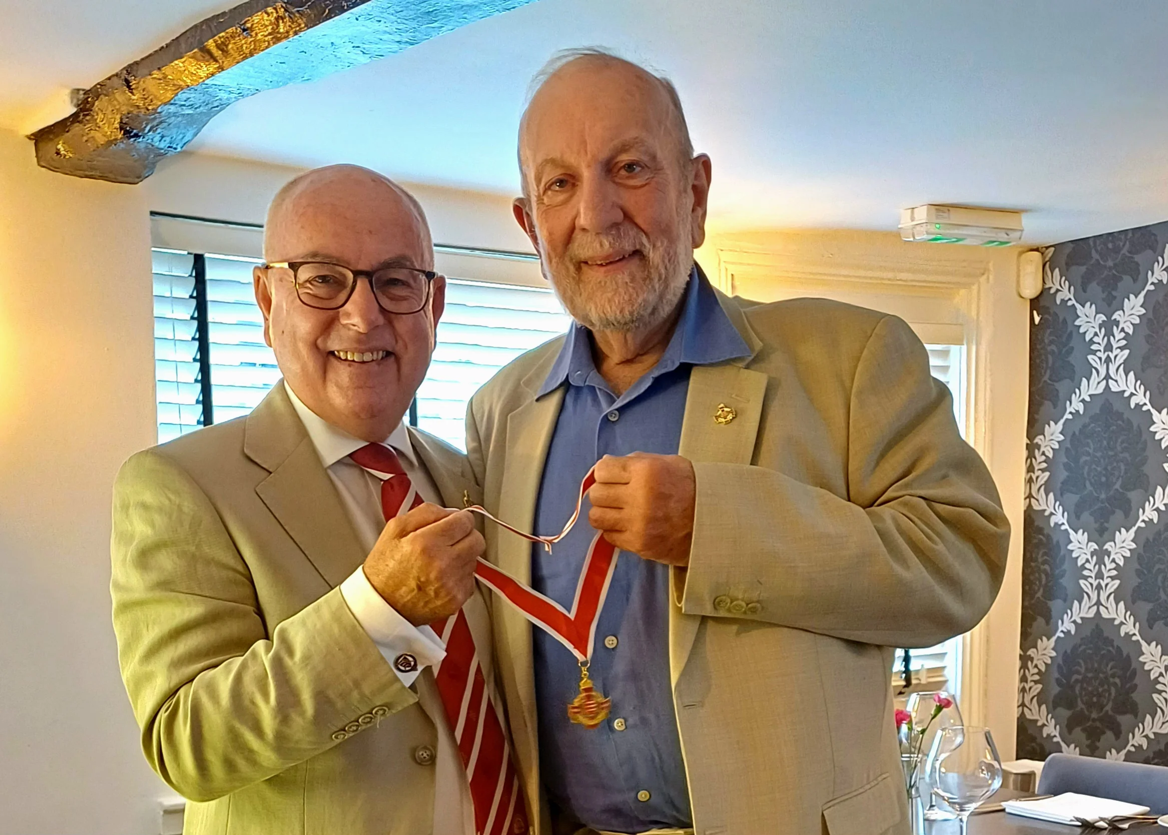 First Individual Centenary Fund Patron