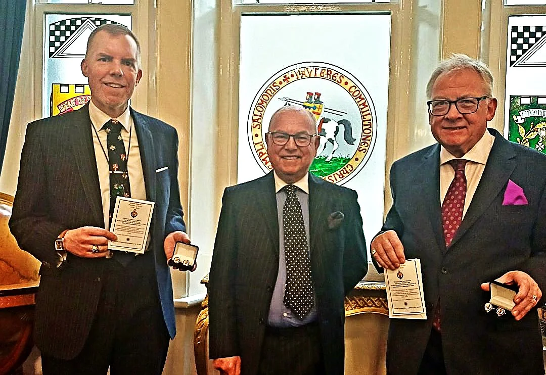 Cufflinks for Grand Master and Great Vice Chancellor